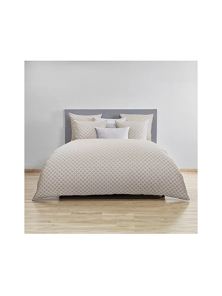 CHRISTIAN FISCHBACHER Housse de coussin jacquard BELLE EPOCHE Blanc blanc